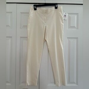 NWT Calvin Klein cream color pants Size 10